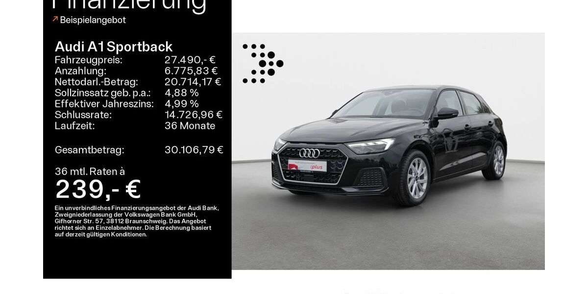 Audi A1 5.653 km 25.990 &euro; Haßfurt 97437