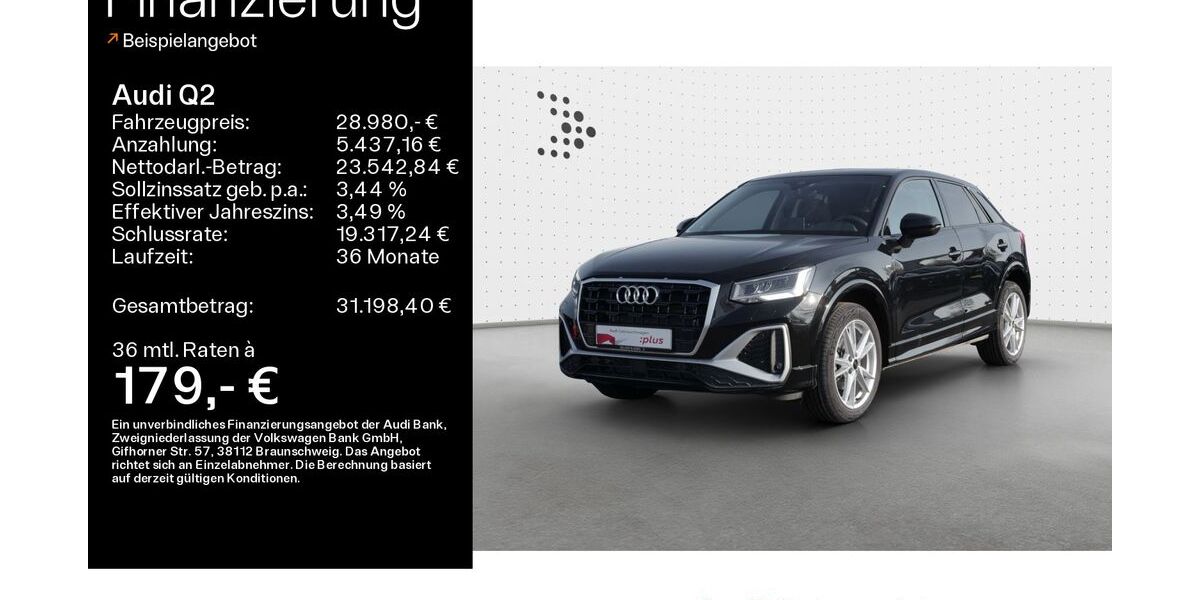 Audi Q2 17.037 km 28.980 &euro; Haßfurt 97437