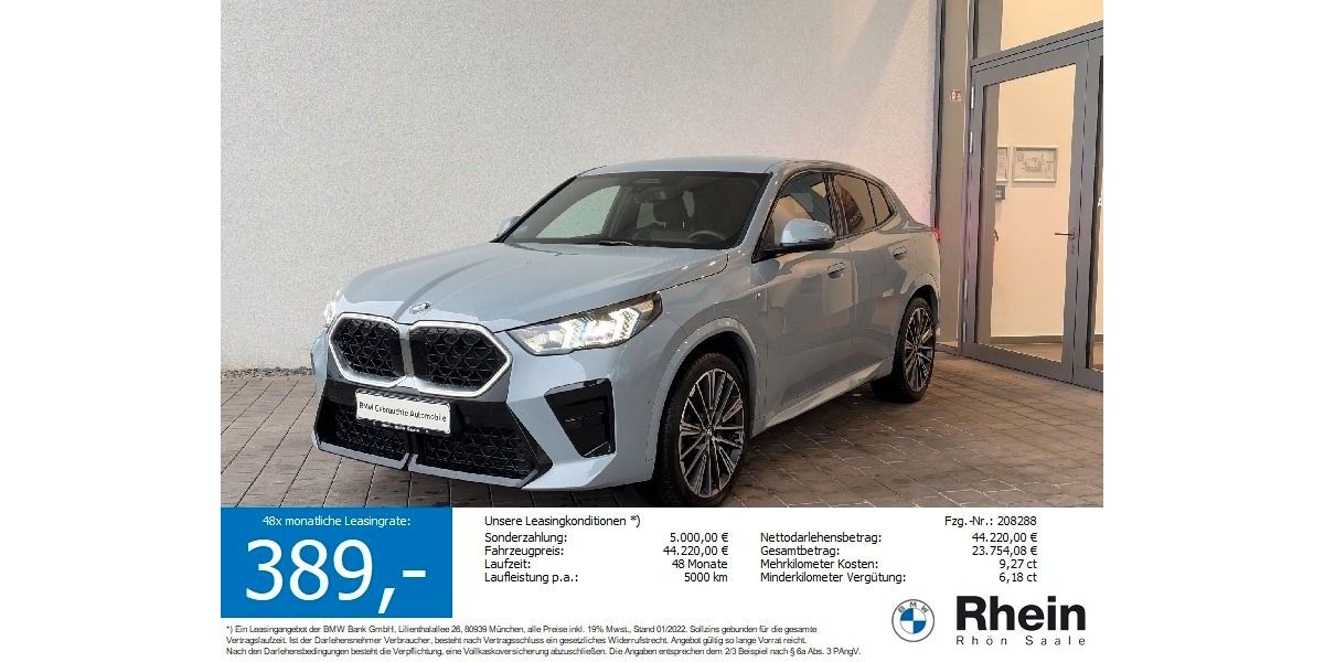 BMW X2 5.548 km 41.990 &euro; Salz 97616
