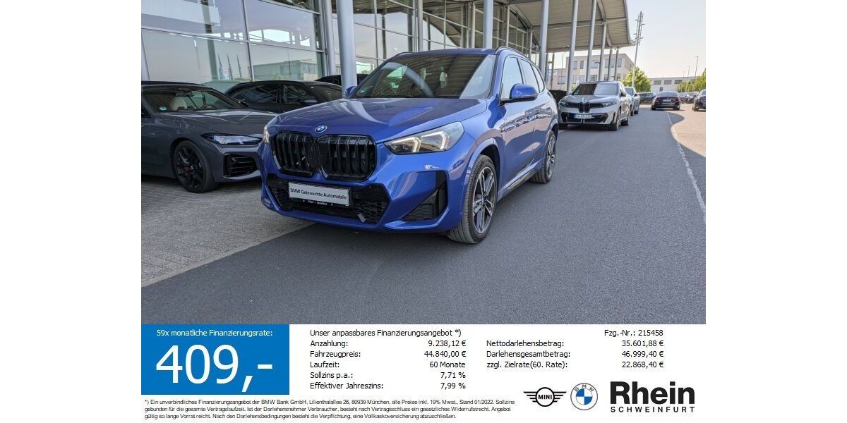 BMW X1 13.791 km 42.750 &euro; Schweinfurt 97424