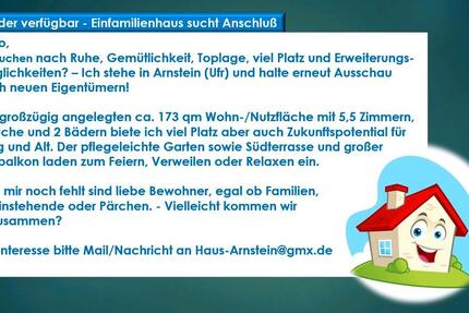 Haus Arnstein - 6 Zimmer, 173 m&sup2;, 510.000&euro; | Angebot:27055033