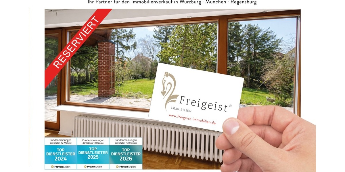 Architektenhaus mit großzügiger Einliegerwohnung und großem Garten in attraktiver Wohnlage - Einfamilienhaus Unterpleichfeld | Angebot:26321812