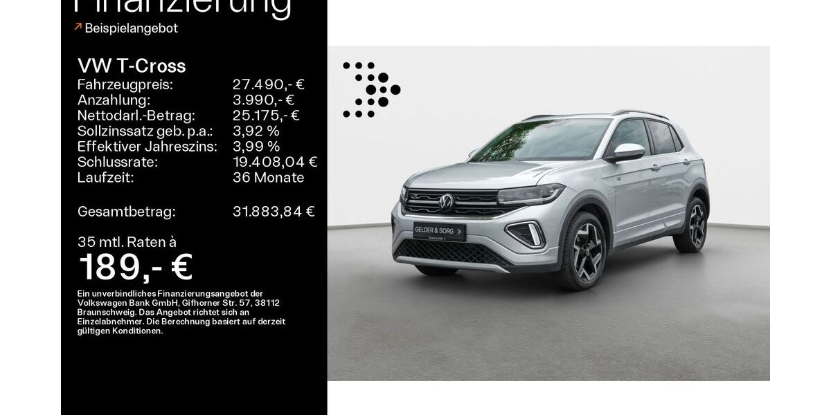 VW T-Cross 15.750 km 27.490 &euro; Haßfurt 97437