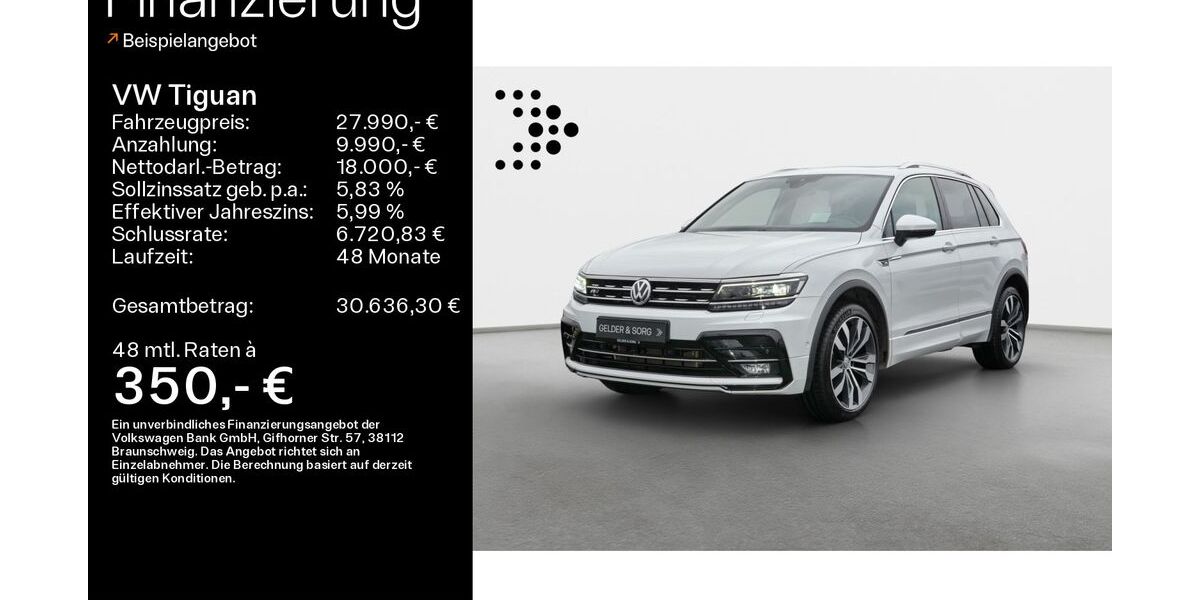 VW Tiguan 138.000 km 25.480 &euro; Haßfurt 97437