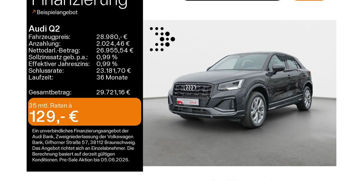 Audi Q2 28.099 km 28.980 &euro; Haßfurt 97437