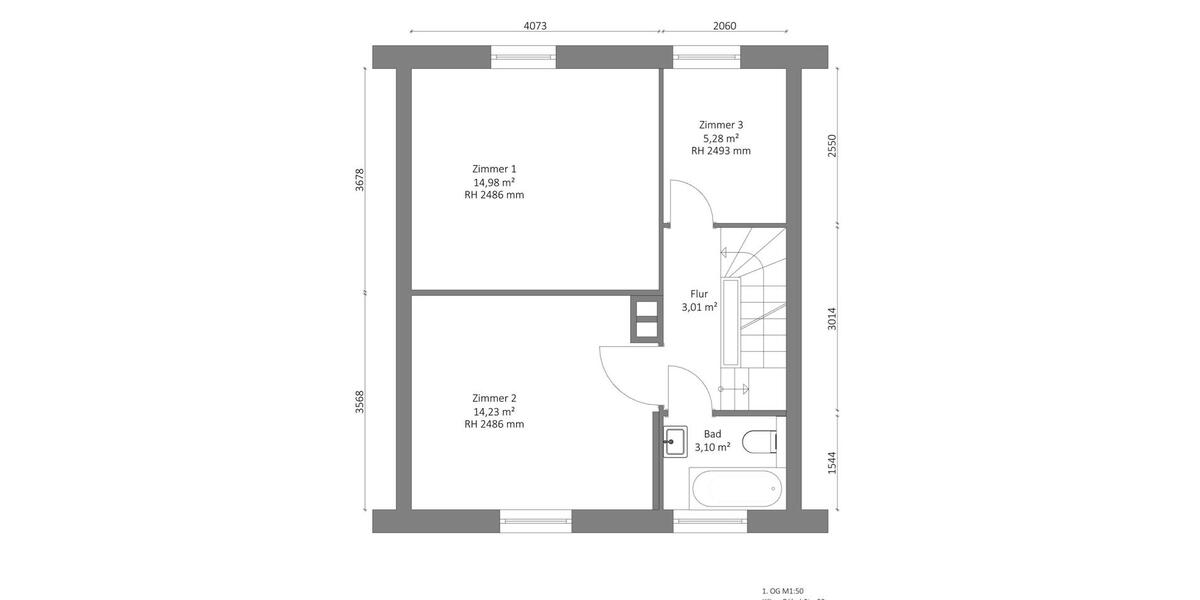Reihenhaus Schweinfurt Gartenstadt - 7 Zimmer, 108 m&sup2;, 1.300&euro; | Angebot:26148266