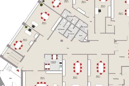 Gewerbeobjekt Schweinfurt Schweinfurt-Süd - 9 Zimmer, 49 m&sup2;, 490&euro; | Angebot:25734062