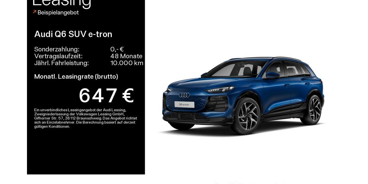 Audi Q6 e-tron 11.747 km 69.880 &euro; Schweinfurt 97424