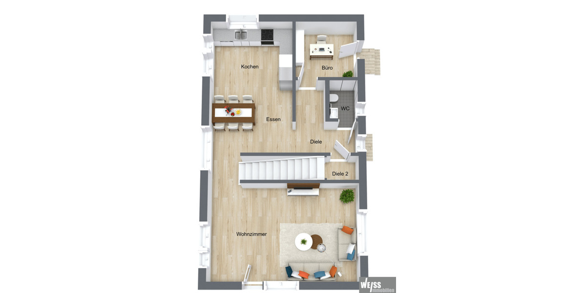 Einfamilienhaus Werneck Schraudenbach - 5 Zimmer, 144 m&sup2;, 499.500&euro; | Angebot:25745957