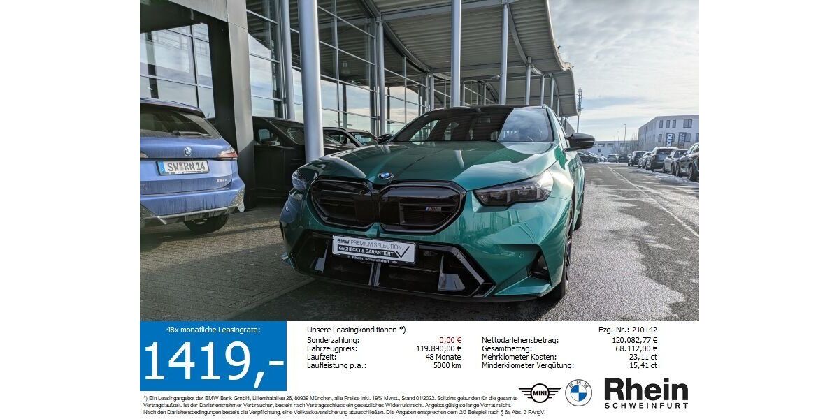 BMW M5 5.699 km 118.990 &euro; Schweinfurt 97424