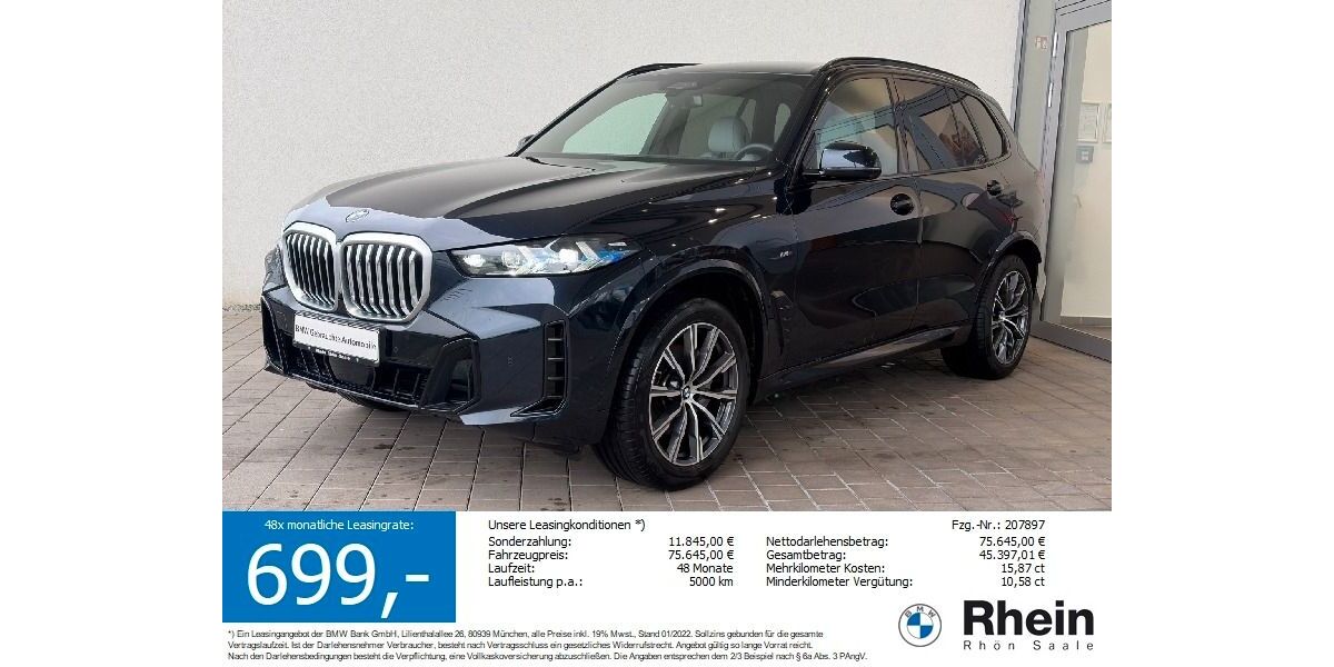 BMW X5 12.535 km 71.990 &euro; Salz 97616