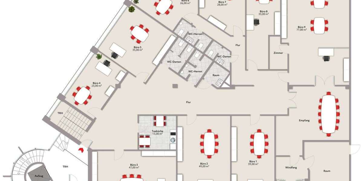Gewerbeobjekt Schweinfurt Bellevue - 490&euro; | Angebot:26997674