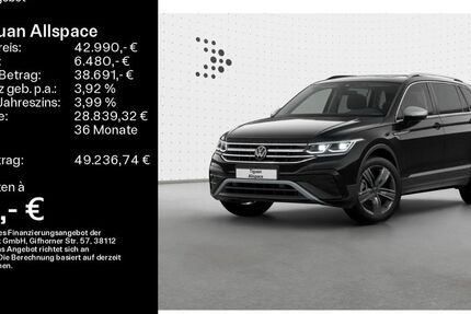 VW Tiguan Allspace 37.944 km 42.990 &euro; Haßfurt 97437