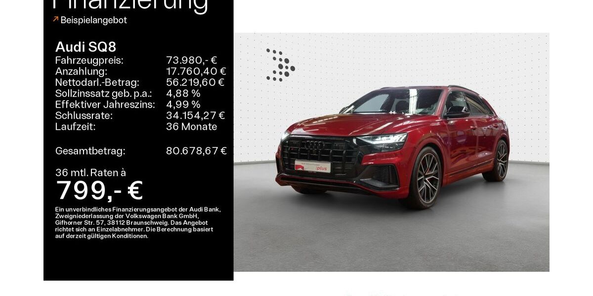 Audi SQ8 79.950 km 72.880 &euro; Schweinfurt 97424