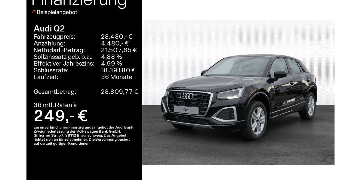Audi Q2 12.600 km 28.480 &euro; Haßfurt 97437