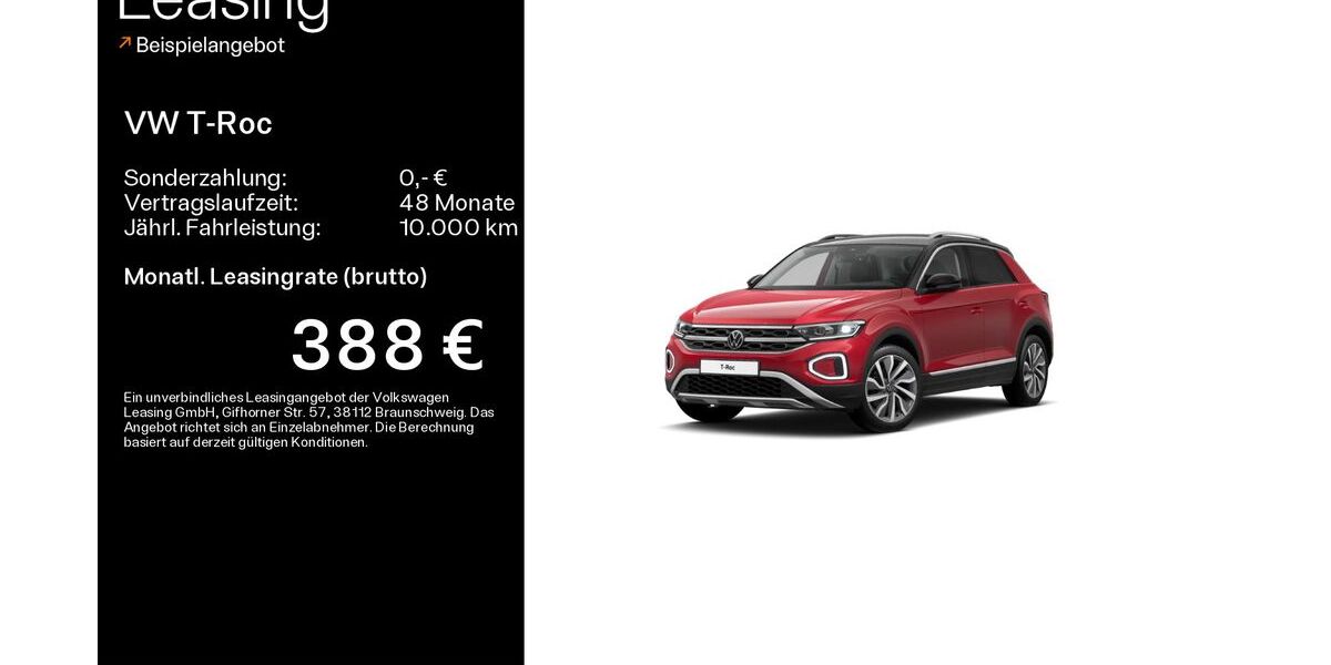 VW T-Roc 12.650 km 32.990 &euro; Haßfurt 97437