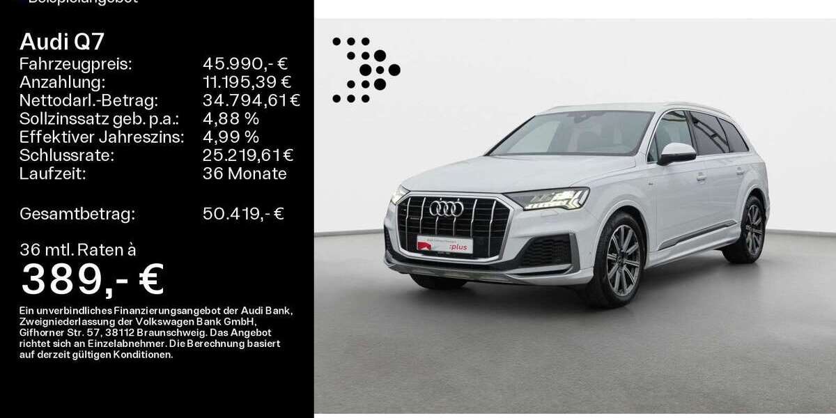 Audi Q7 77.950 km 45.990 &euro; Haßfurt 97437