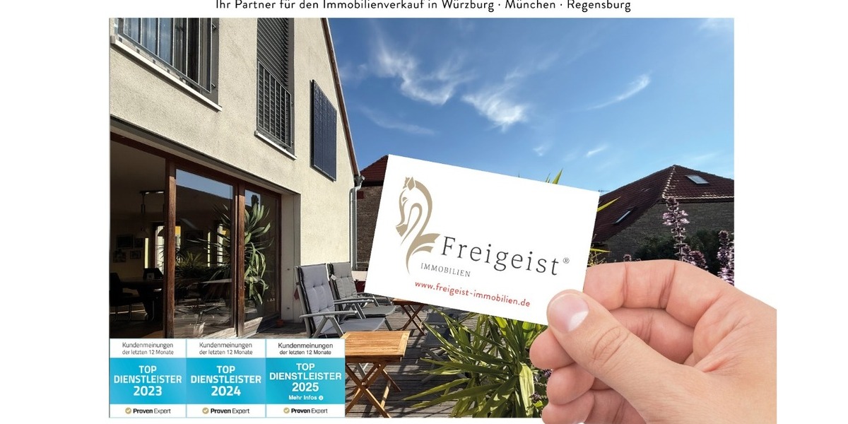 Traumhaftes Ensemble: Energieeffizientes (A) Einfamilienhaus mit Büro, großem Innenhof & Garten - Mehrfamilienhaus, Wohnhaus Fahr Fahr | Angebot:25907599