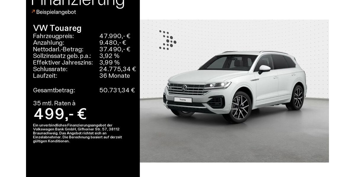 VW Touareg 72.725 km 45.990 &euro; Haßfurt 97437