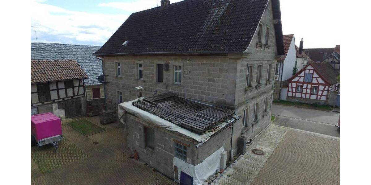 Einfamilienhaus Aidhausen Nassach - 1 Zimmer, 370 m&sup2;, 399.000&euro; | Angebot:25682634