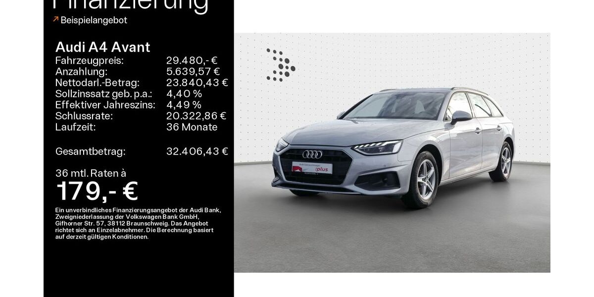 Audi A4 21.485 km 29.480 &euro; Bad Kissingen 97688