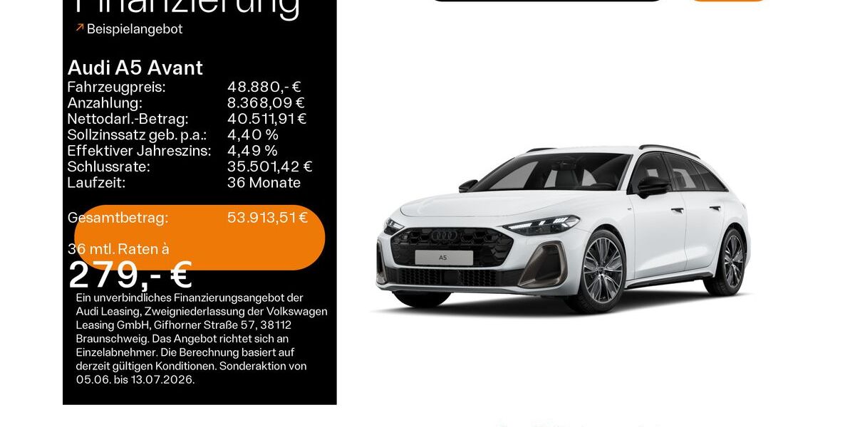 Audi A5 27.477 km 48.880 &euro; Haßfurt 97437