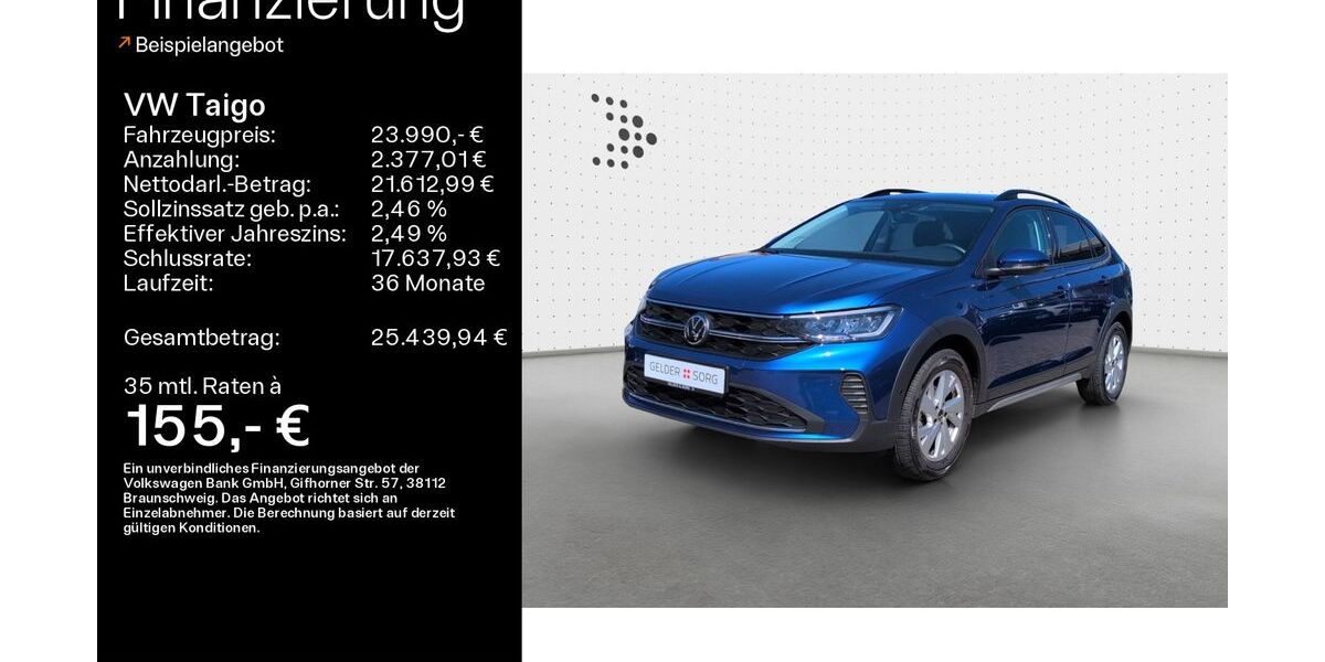 VW Taigo 5.419 km 23.990 &euro; Haßfurt 97437