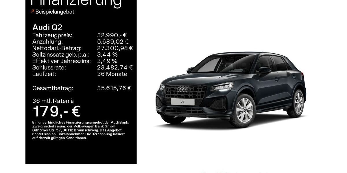 Audi Q2 10.355 km 31.990 &euro; Schweinfurt 97424
