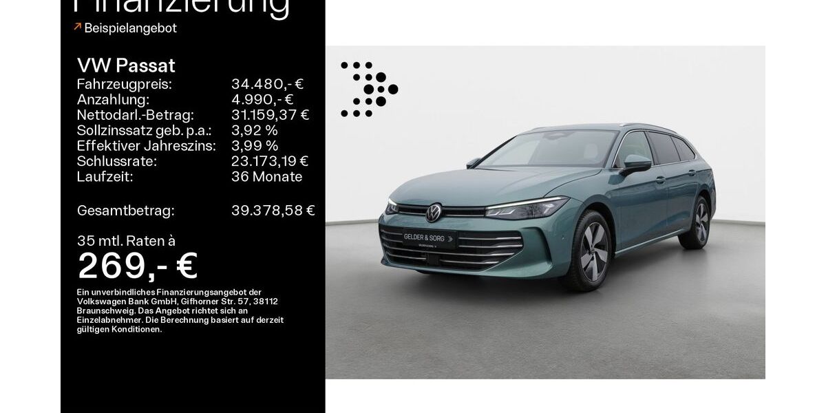 VW Passat 8.150 km 33.990 &euro; Haßfurt 97437