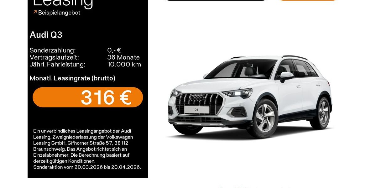 Audi Q3 28.550 km 35.990 &euro; Schweinfurt 97424