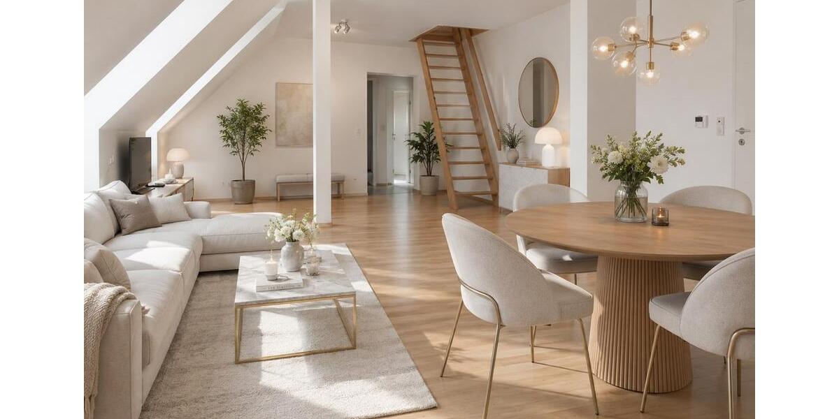 Maisonettenwohnung Schweinfurt Gartenstadt - 4 Zimmer, 104 m&sup2;, 299.000&euro; | Angebot:26974911
