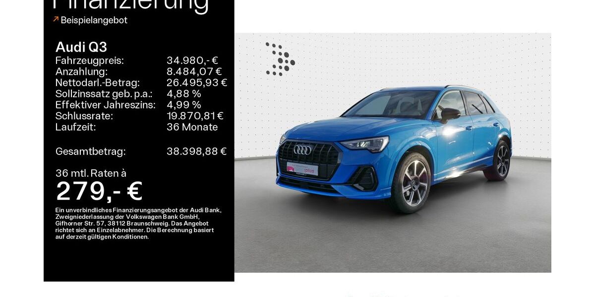 Audi Q3 40.000 km 32.480 &euro; Schweinfurt 97424