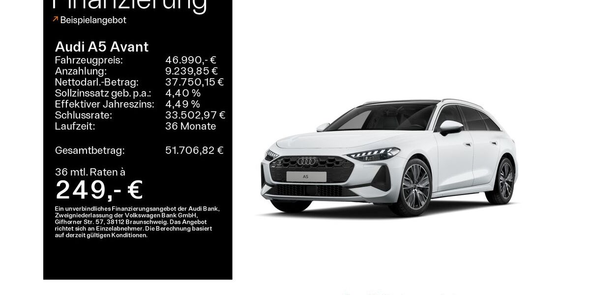 Audi A5 18.242 km 44.880 &euro; Schweinfurt 97424