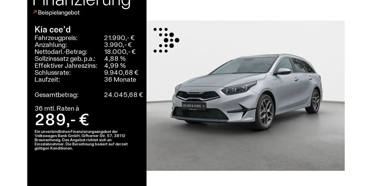 Kia ceed Sportswagon 44.950 km 19.480 &euro; Haßfurt 97437