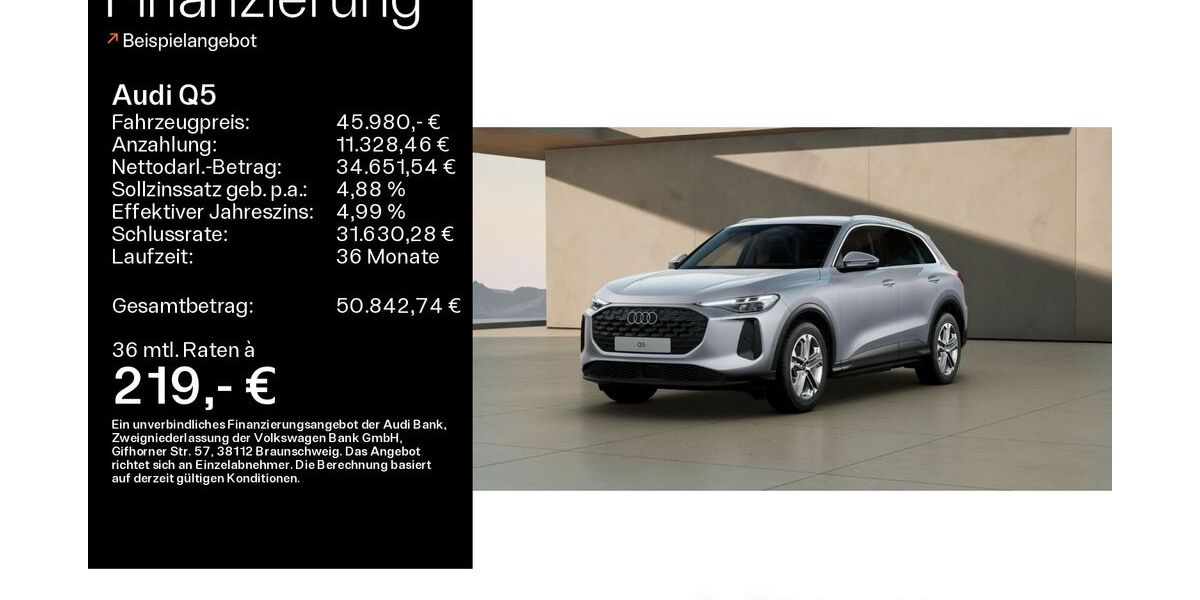 Audi Q5 20.361 km 45.980 &euro; Haßfurt 97437