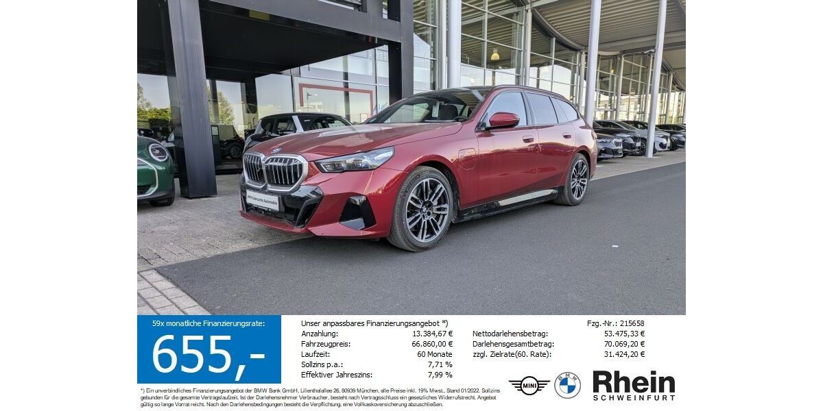 BMW 550 11.503 km 65.790 &euro; Schweinfurt 97424