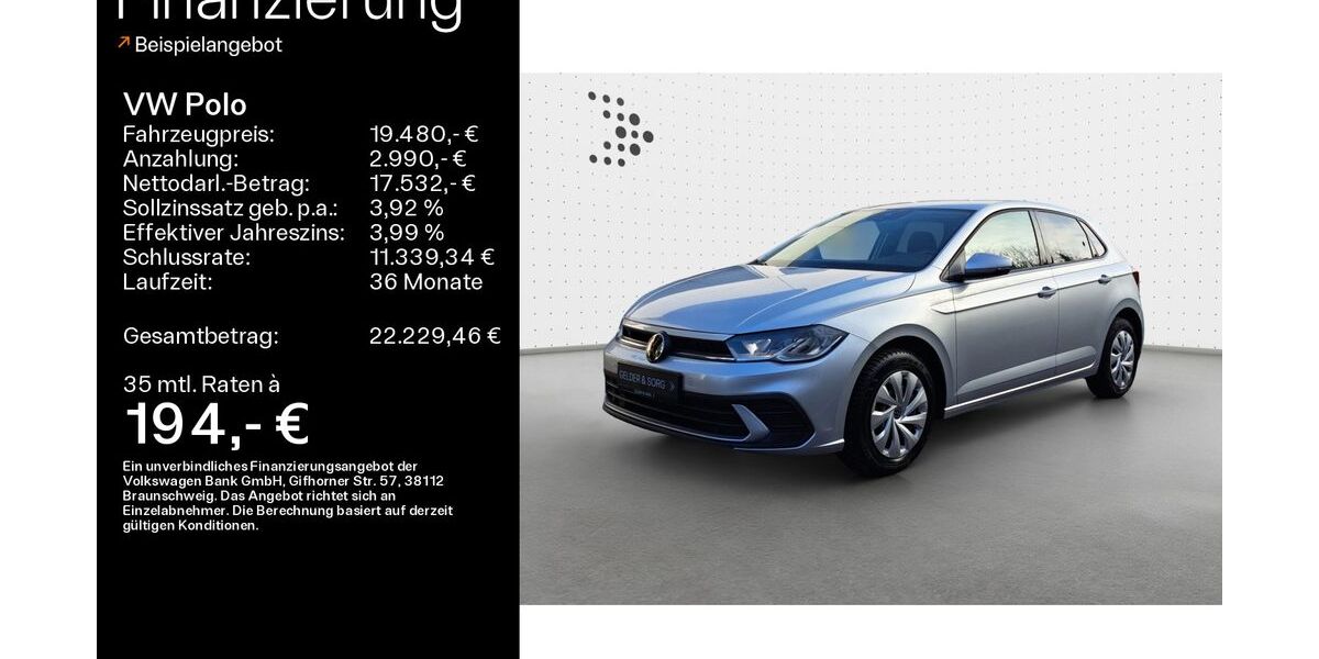 VW Polo 17.700 km 18.990 &euro; Bad Kissingen 97688