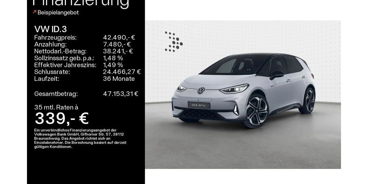VW ID.3 25.880 km 42.490 &euro; Haßfurt 97437