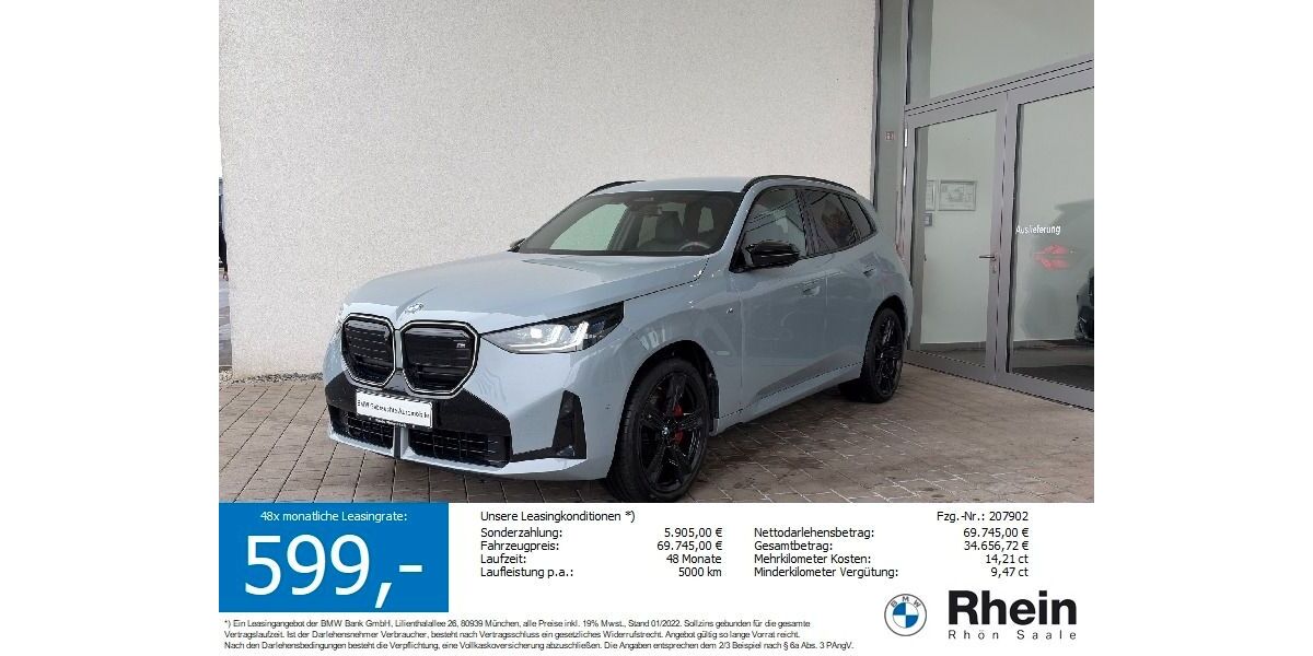 BMW X3 M50 15.253 km 66.645 &euro; Salz 97616