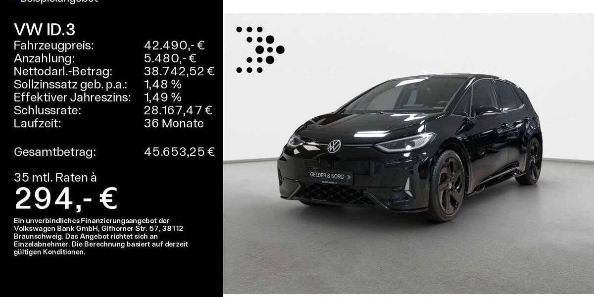 VW ID.3 14.950 km 41.880 &euro; Haßfurt 97437