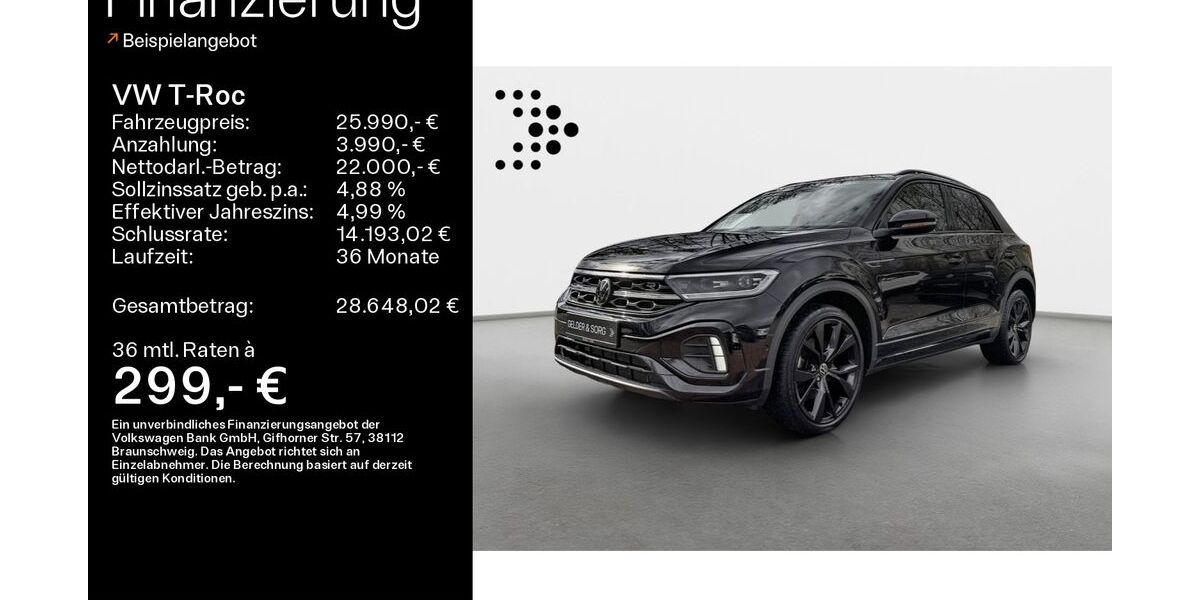 VW T-Roc 86.490 km 24.990 &euro; Sand am Main 97522