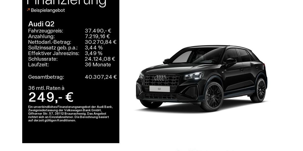 Audi Q2 5.723 km 36.480 &euro; Haßfurt 97437