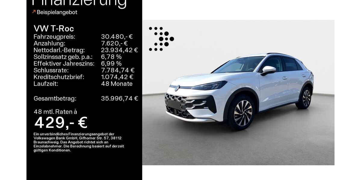 VW T-Roc 3.000 km 29.990 &euro; Haßfurt 97437