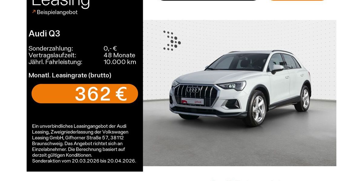 Audi Q3 14.345 km 36.980 &euro; Haßfurt 97437