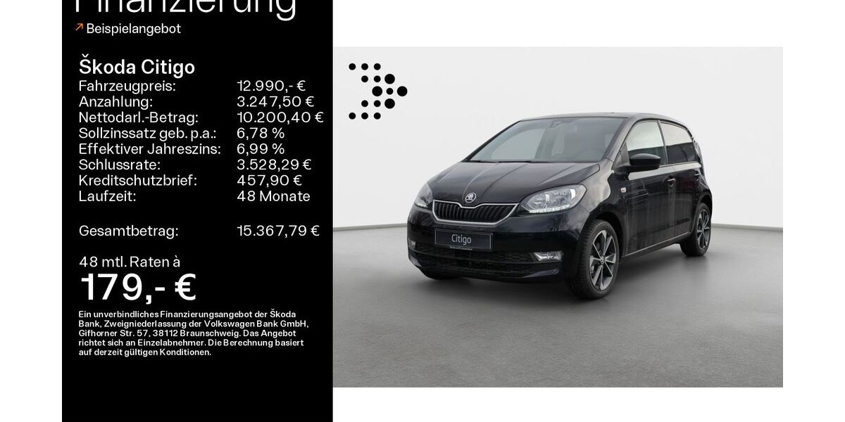 Skoda Citigo 18.390 km 11.990 &euro; Haßfurt 97437