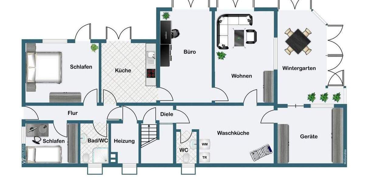 Bungalow Schweinfurt Haardt - 1 Zimmer, 265 m&sup2;, 825.000&euro; | Angebot:25665669