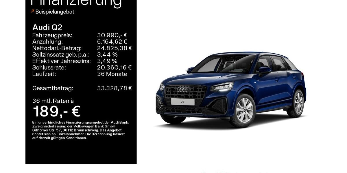 Audi Q2 27.835 km 30.990 &euro; Haßfurt 97437