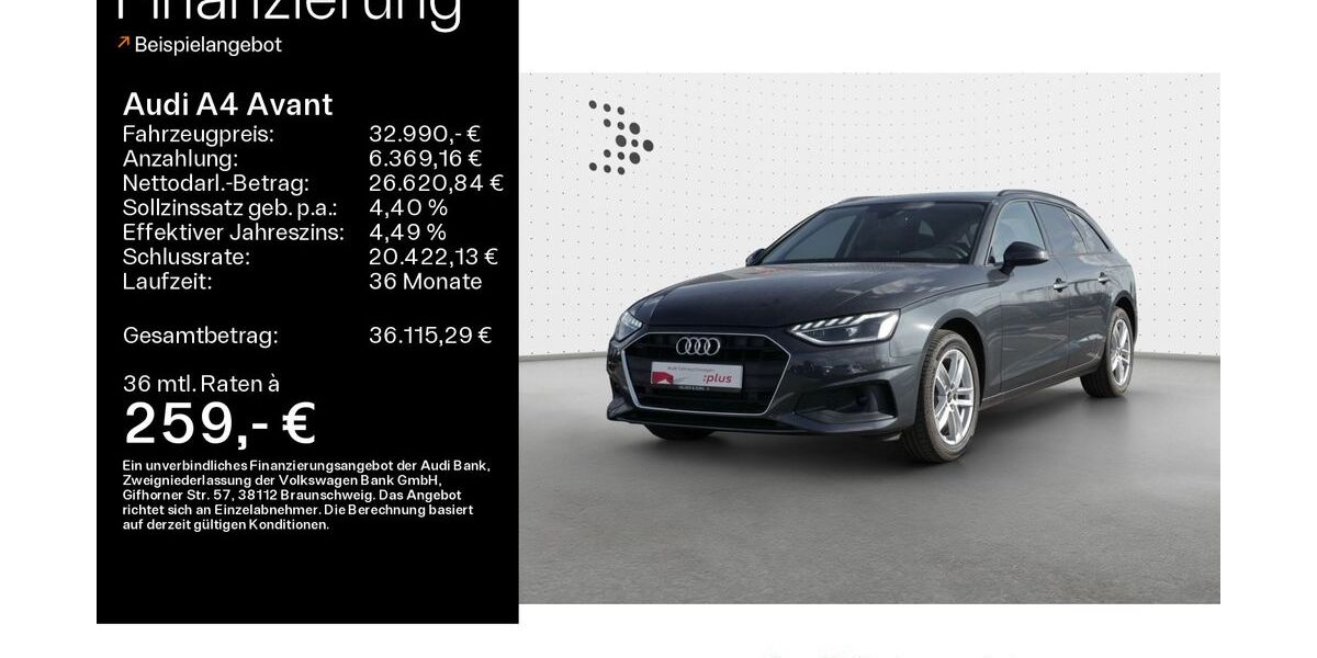 Audi A4 27.285 km 32.990 &euro; Schweinfurt 97424