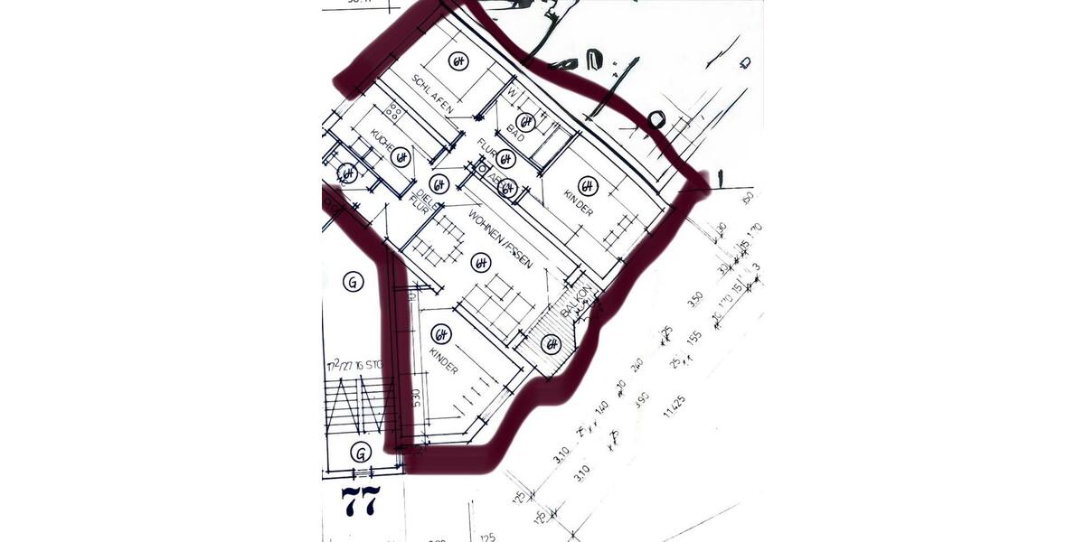 Etagenwohnung Schweinfurt Haardt - 4 Zimmer, 90 m&sup2;, 330.000&euro; | Angebot:26983643