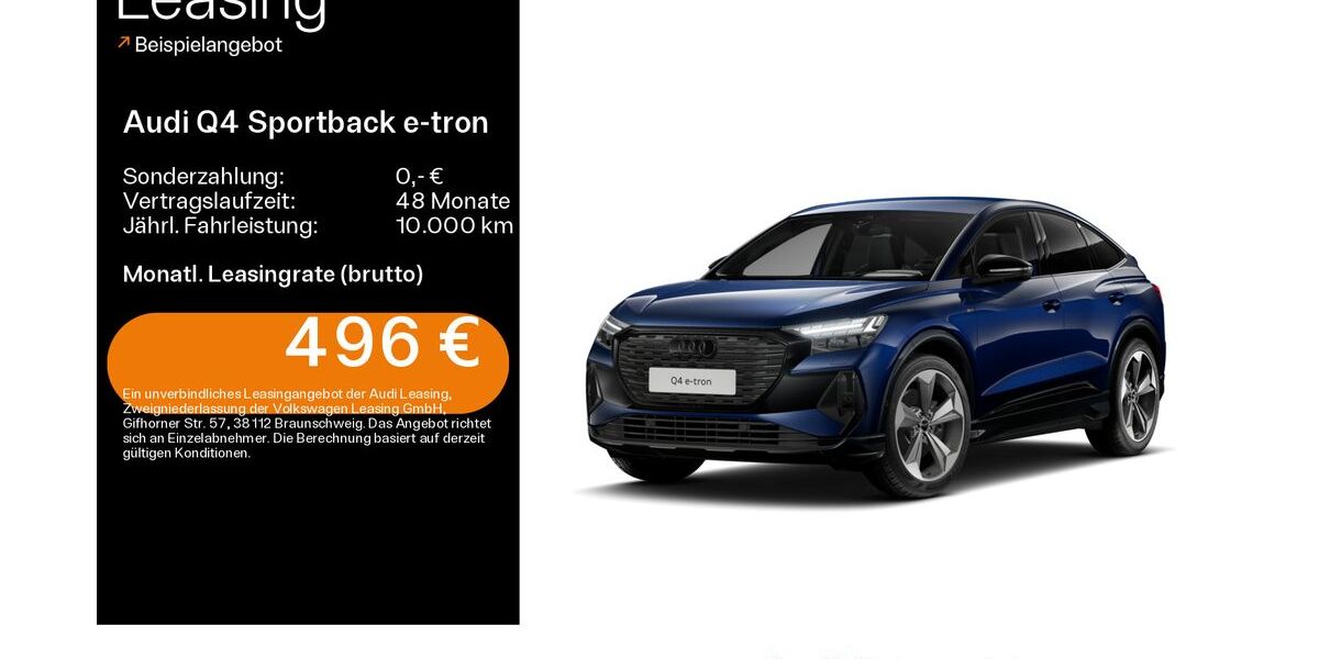 Audi Q4 e-tron 10.831 km 52.080 &euro; Schweinfurt 97424